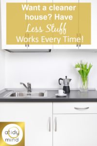 want a cleaner house