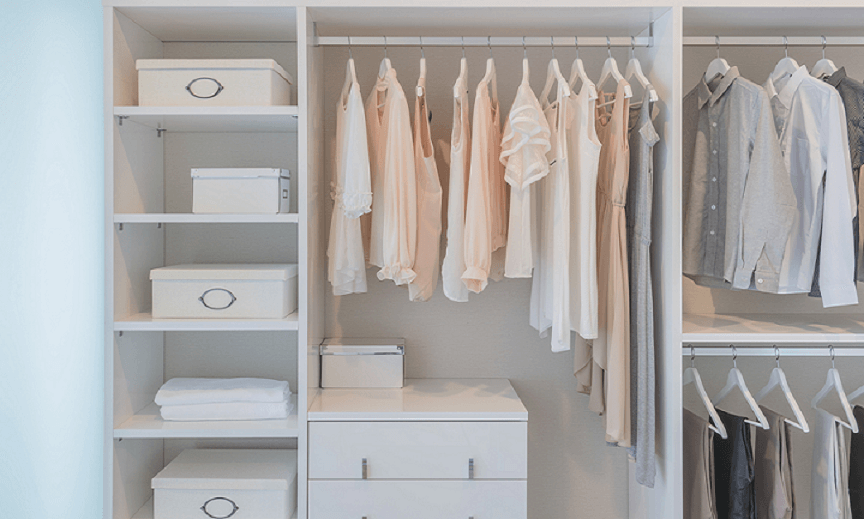 Cupboard organiser clothes online