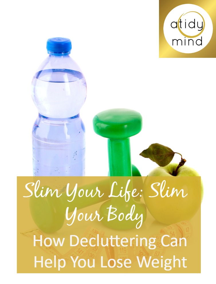 losing weight decluttering