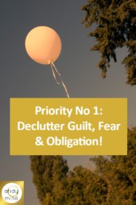clutter guilt