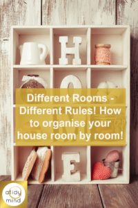 organise my house room by room