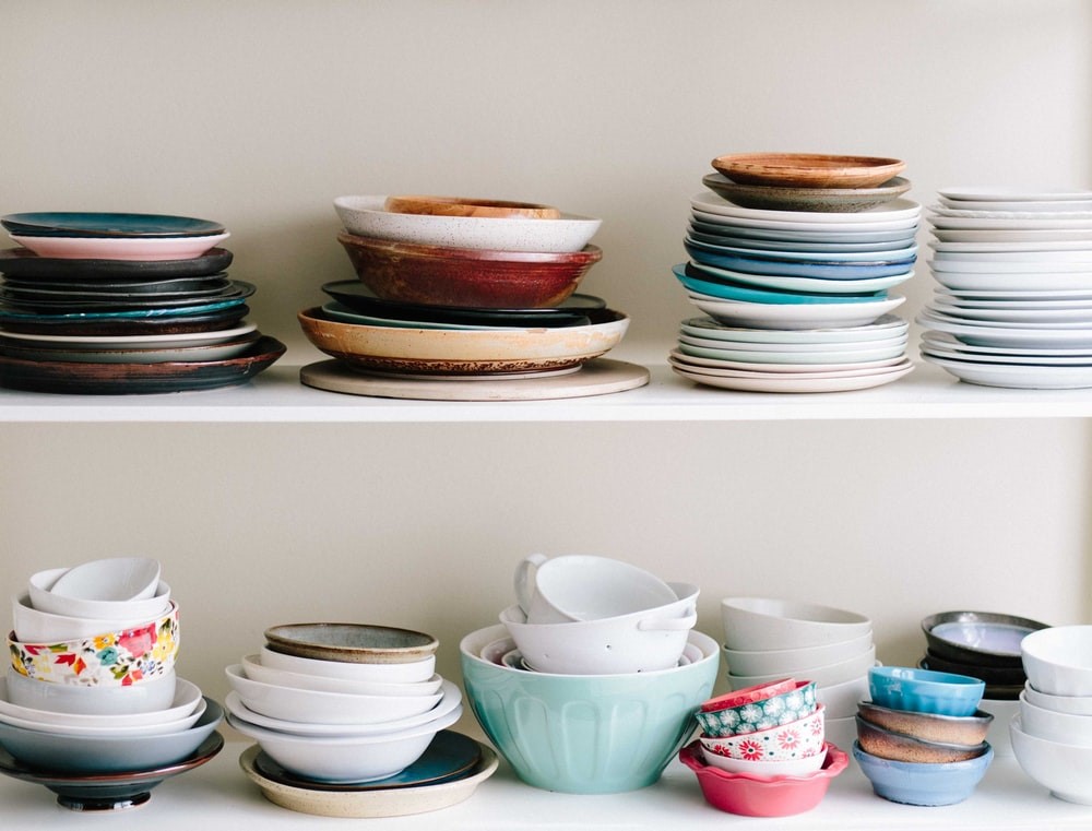 kitchen cupboard organising