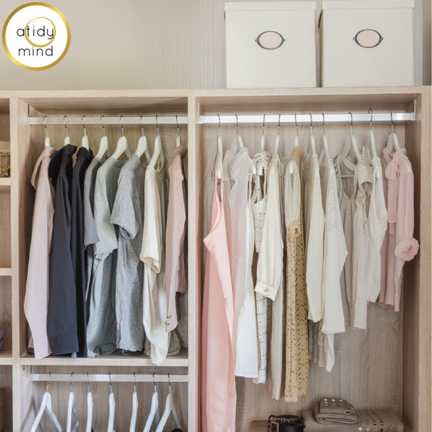 How to organise your wardrobe & edit your clothes A Tidy Mind
