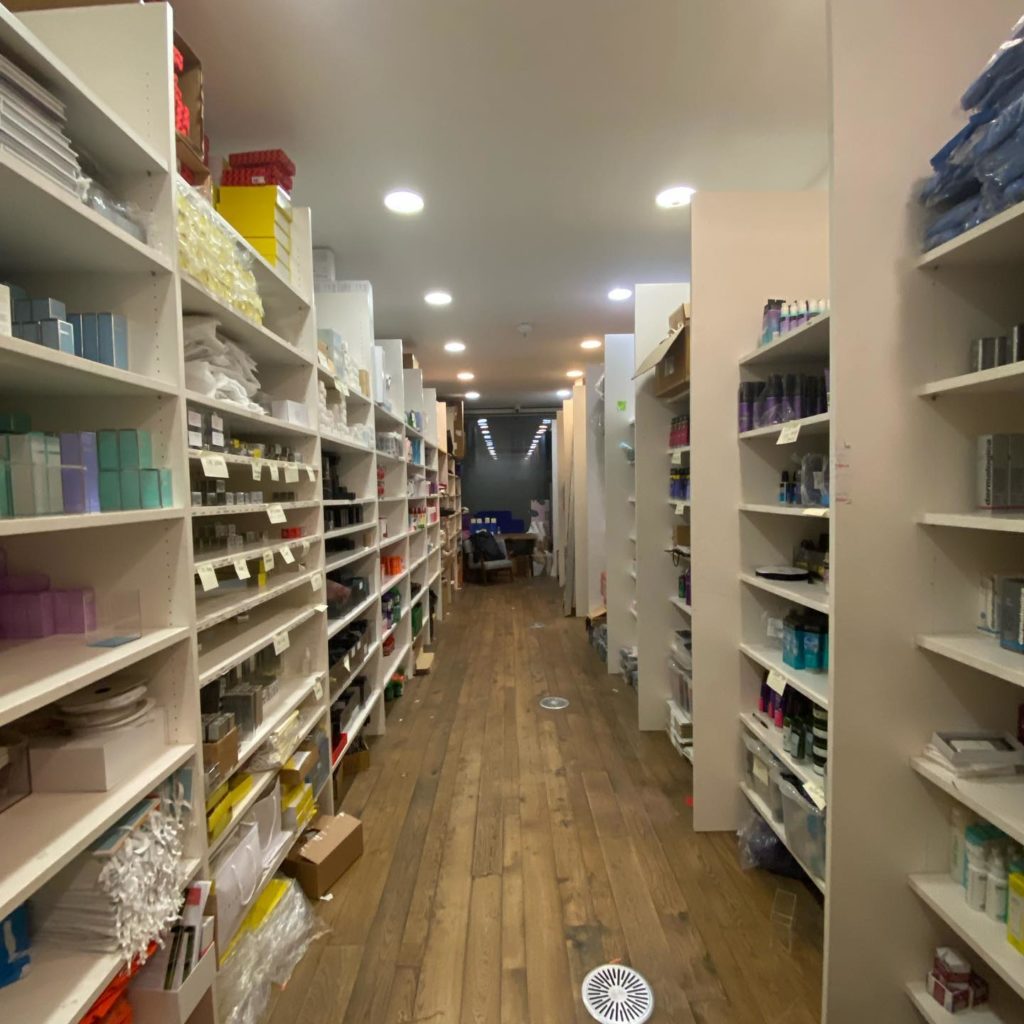 storage room declutter