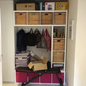 Hallway declutter